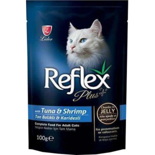 REFLEX PLUS TUNA&KARİDES KEDİ POUCH 100GR JELLY